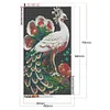 >SALE<5D DIY Full Square Drill Diamond Painting Peacock Kit Home Decoration (NF0424)