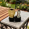 360 Rotating High Force Washer Adapters Adjustable Cleaner Universal Joint High Force Hose Connector for Car Garden
