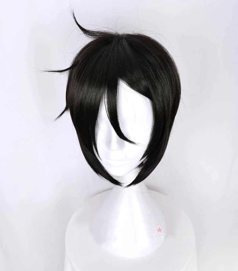 Black Butler Kuroshitsu Ji Sebastian Michaelis Black Short Cosplay Wig