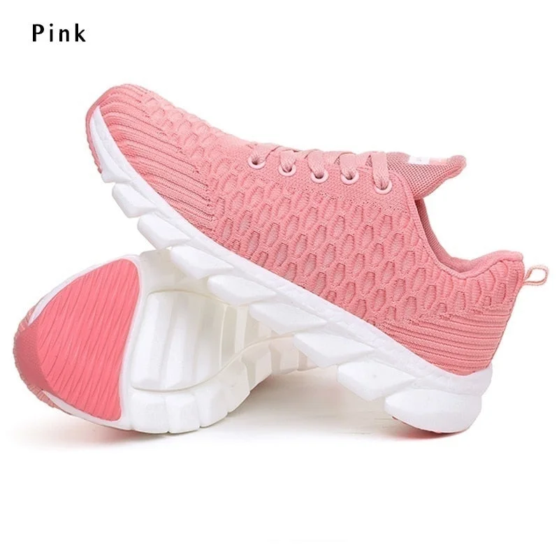 Womens Casual Running Shoes Breathable 2020 Knit Sneakers for Ladies Ultra Lightweight Sports Shoes Tennis Shoes Woman Sneakers