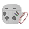 Cute Case Cover for Samsung Galaxy Buds4/4Pro Earbuds Silicone Protective Case with Keychain Shockproof Cartoon Game Design