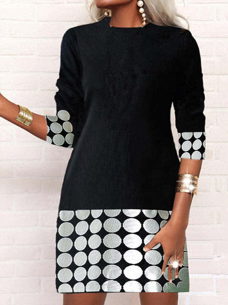 Women Long Sleeve V-neck Graphic Floral Printed Top
