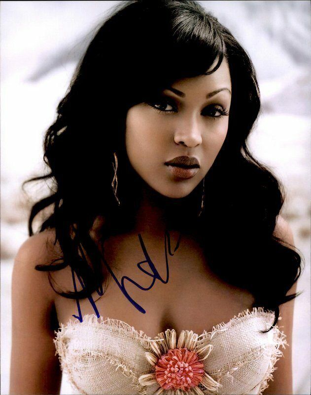 Meagan Good authentic signed celebrity 8x10 Photo Poster painting W/Cert Autographed C9