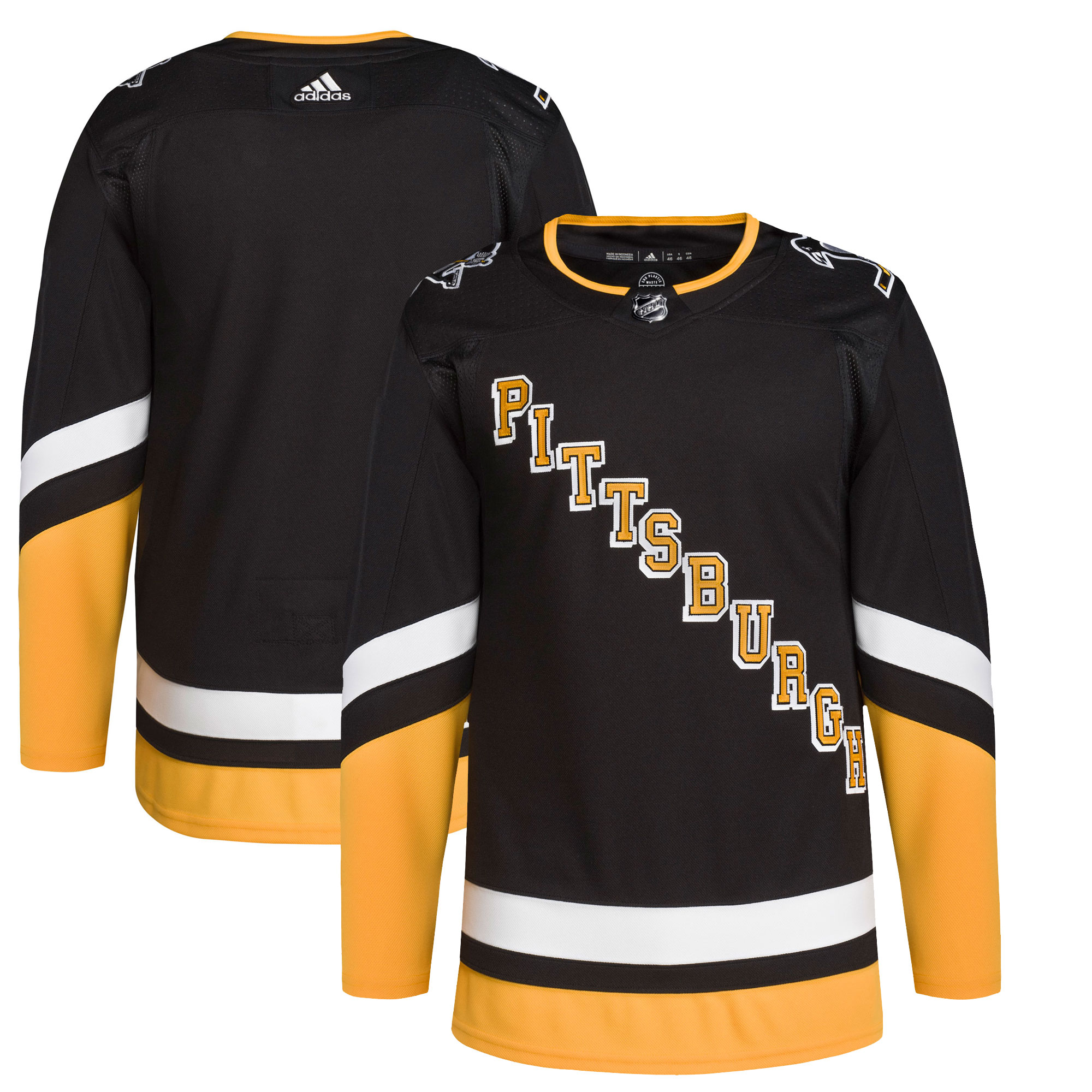 Pittsburgh Penguins  2021/22 Alternate Primegreen  Jersey &ndash; Black mysite
