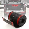 67x4 inch Rubber Pickup Truck Bed Tailgate  Cover Filler Seal Shield Cap