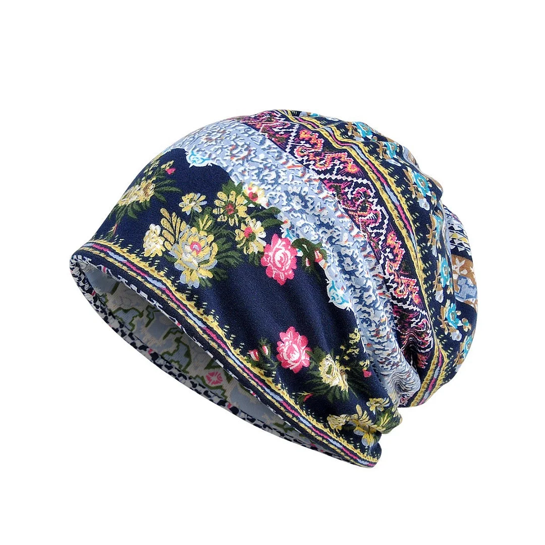 Women's Sport Floral Printed Baotou Hat