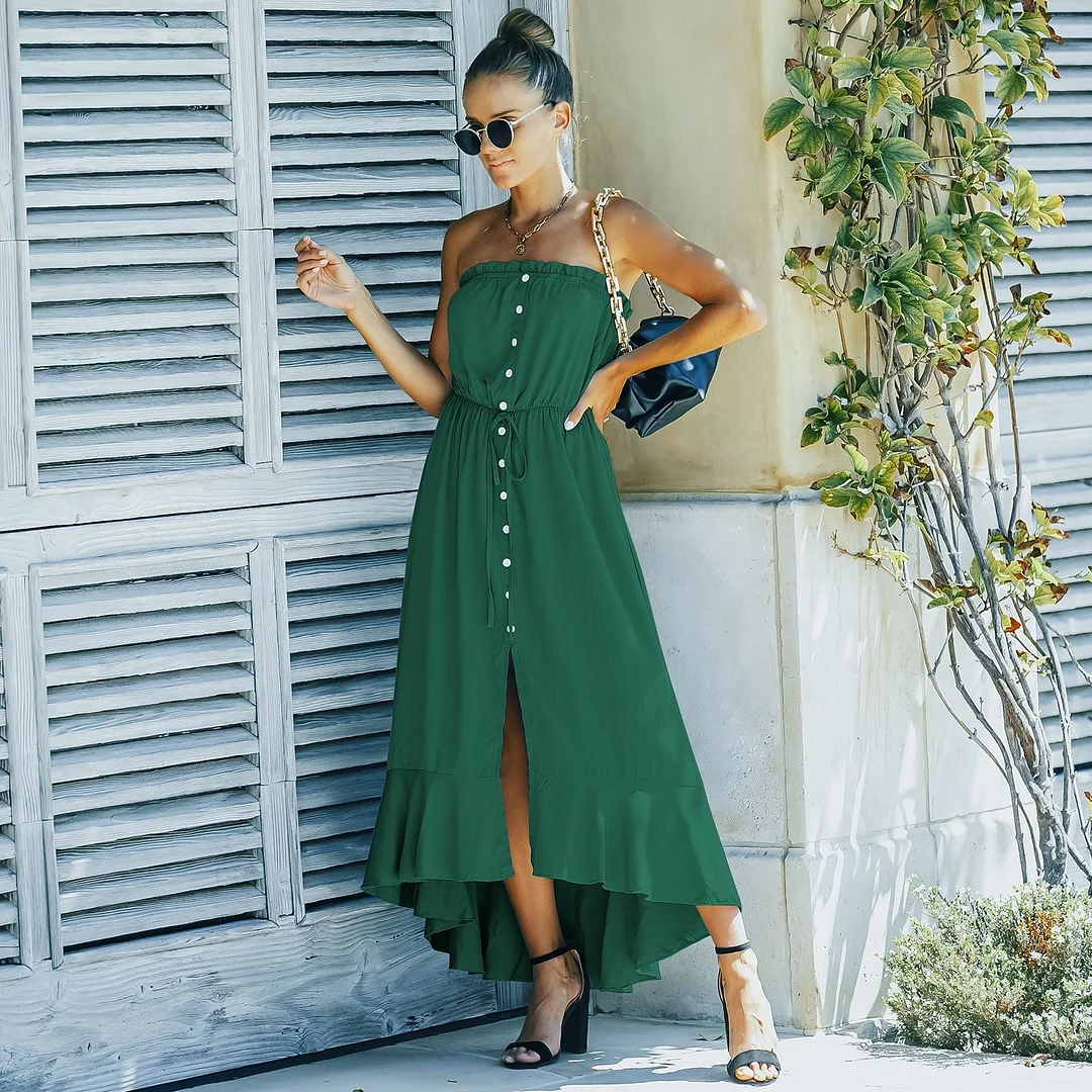 Open Shouldered Dress