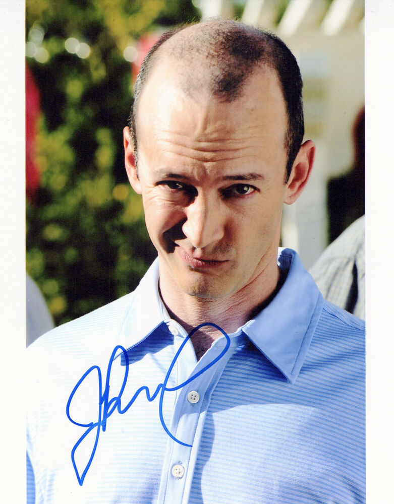 J.P. Manoux head shot autographed Photo Poster painting signed 8x10 #1