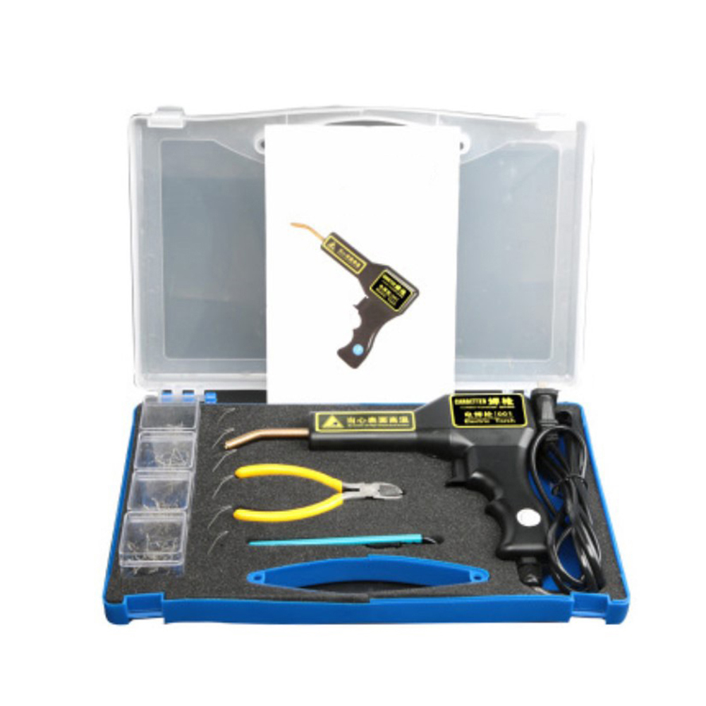 

60W Electric Car Bumper Welders Kit Vehicle Welding Repair Soldering Iron, Eu plug, 501 Original