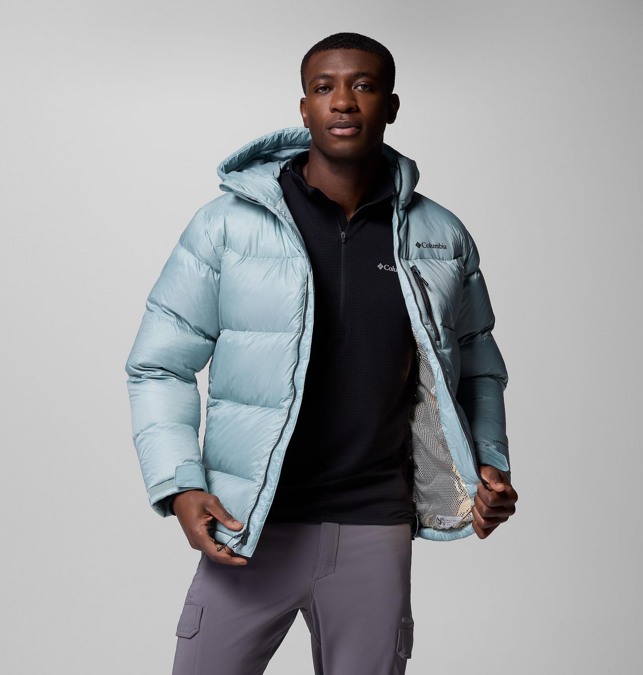 Men's CloudviewTM Down Hooded Jacket