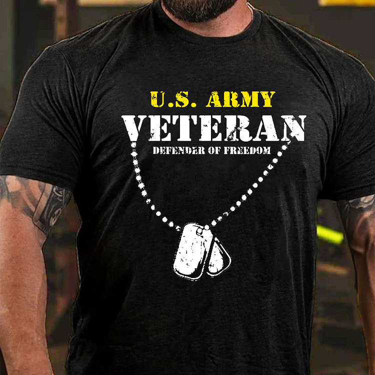U.S. Army Proud Army Veteran Vet Gift T-shirt