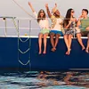 Boat Ladders Foldable Water Ladder Marine Rope Ladder for Fishing Boarding Swim