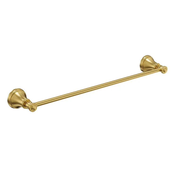 EVERSTEIN 23 1/8" Modern Single Towel Bar Brushed Gold