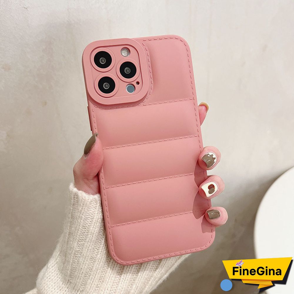 Orange Casual Solid Patchwork Phone Case