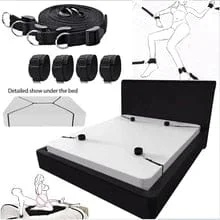 pornhint Pornhint Adult Sex Products Erotic Bondage Bed Games BDSM Sex Bondage Set Women Handcuffs Ankle Cuff Restraints Sex Toys For Couples