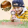 Kids Cat Shape Digital Magnifying Glass 2.0Inch Handheld Microscope for Kid Gift