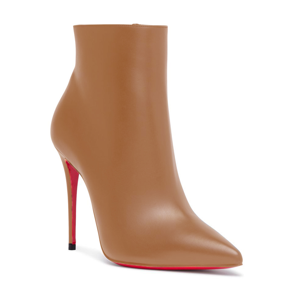 Red Bottom Ankle Boots