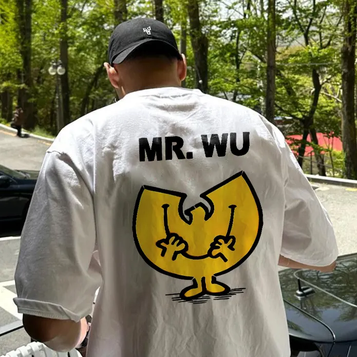 Mr.Wu Smile W Printed T-shirt