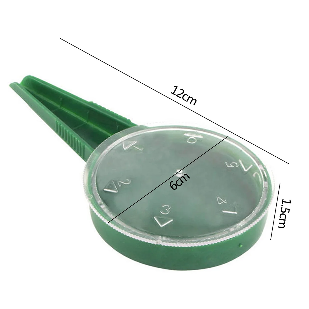 Seed Dispenser, Seed Spreaders Garden Seeder Sower with Adjustable Hole