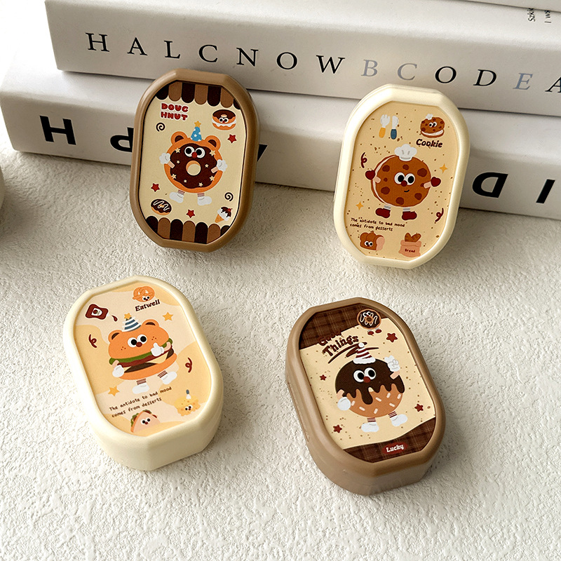 Bakery Buddies Coloured Contact Lens Case