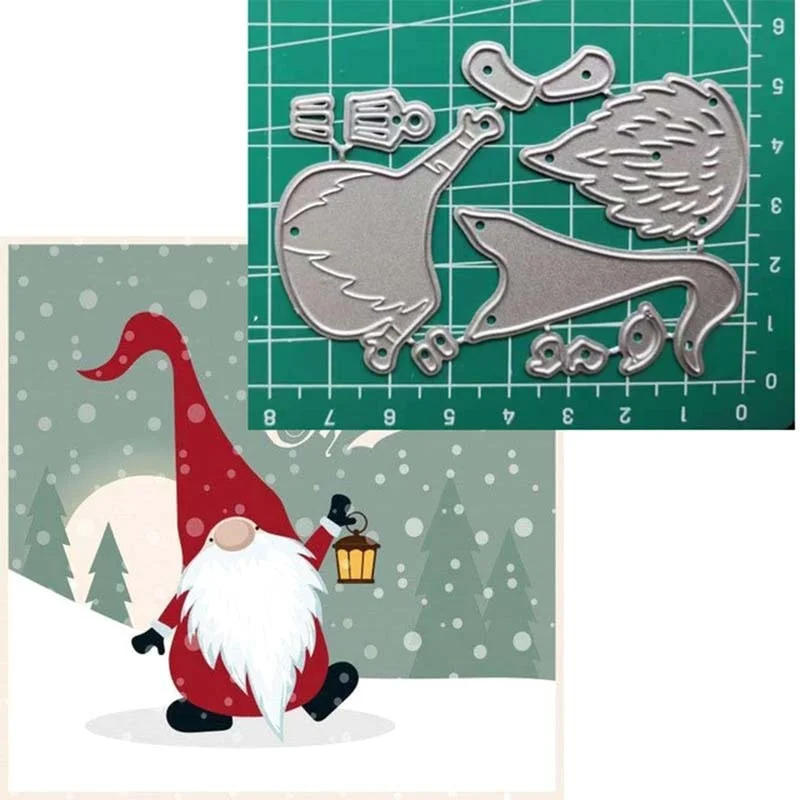 New Dies For 2020 Christmas Santa Claus Metal Cutting Dies Embossing Scrapbooking Stencil Craft Cut Dies For DIY Card Handmade