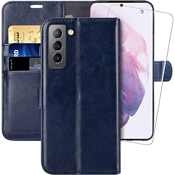 MONASAY Samsung Galaxy S21 FE 5G Wallet Case, 6.4 inch