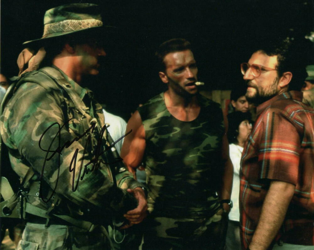 JESSE THE BODY VENTURE SIGNED AUTOGRAPH 8X10 Photo Poster painting - WWF LEGEND, PREDATOR STAR