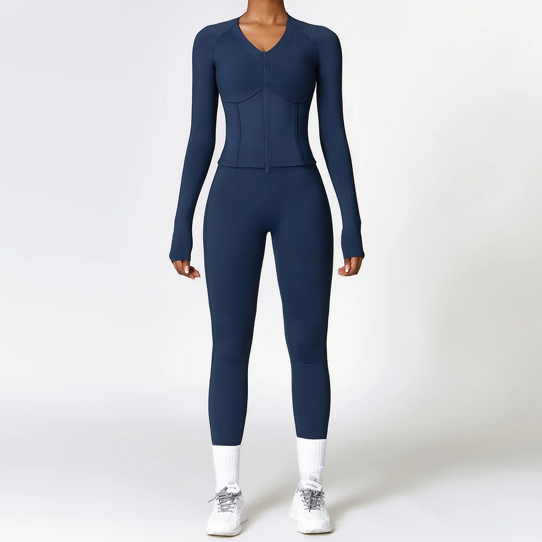 PASUXI Best Fashion Seamless Fitness Sweatsuit Activewear Wear Women Sport Yoga Pants Sets Workout Sets For Women 