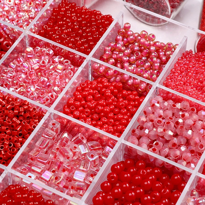 One Pack Glass Solid Color Jewelry Accessories