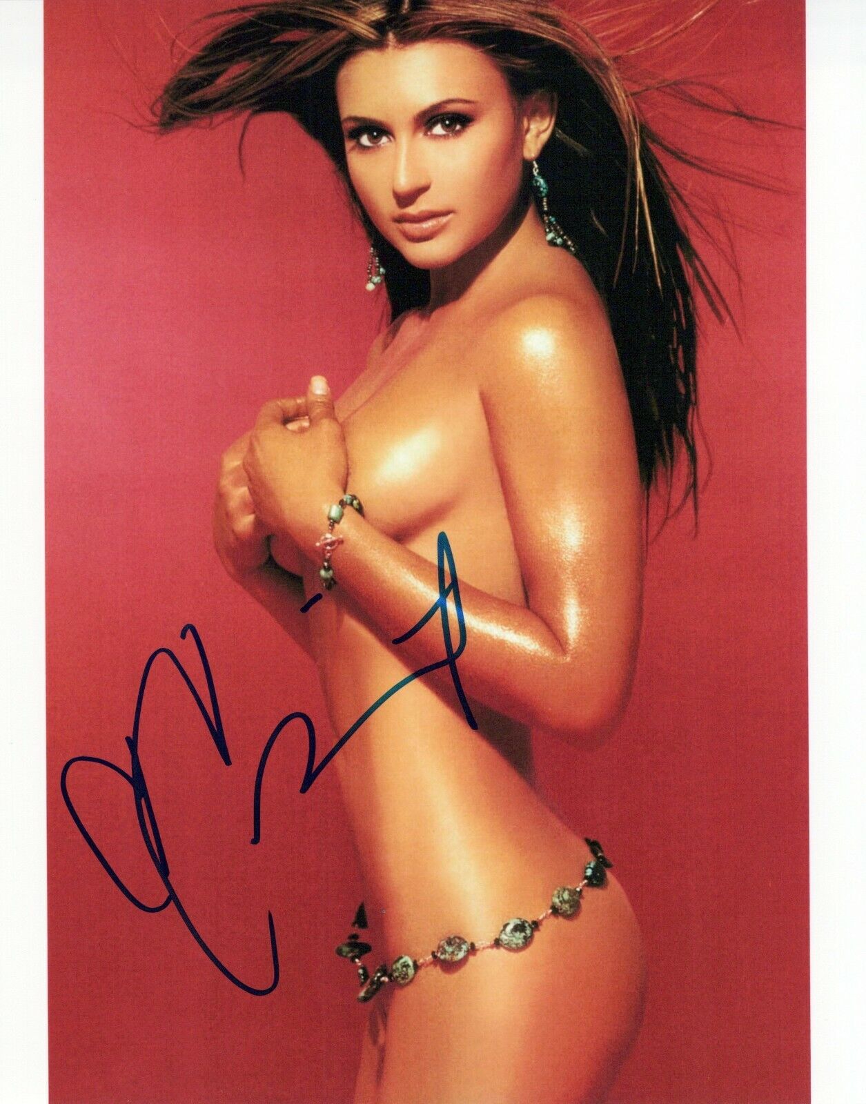 Cerina Vincent glamour shot autographed Photo Poster painting signed 8x10 #11