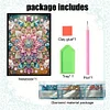 50 Pages A5 Special Shaped Mandala 5D DIY Diamond Painting Notebook Kit