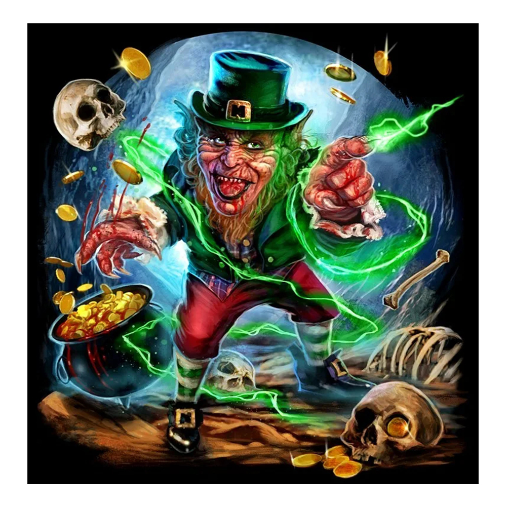 

Horror Figure - Round/Square Drill Diamond Painting - 40*40CM, Square diamond 40*40cm, 501 Original