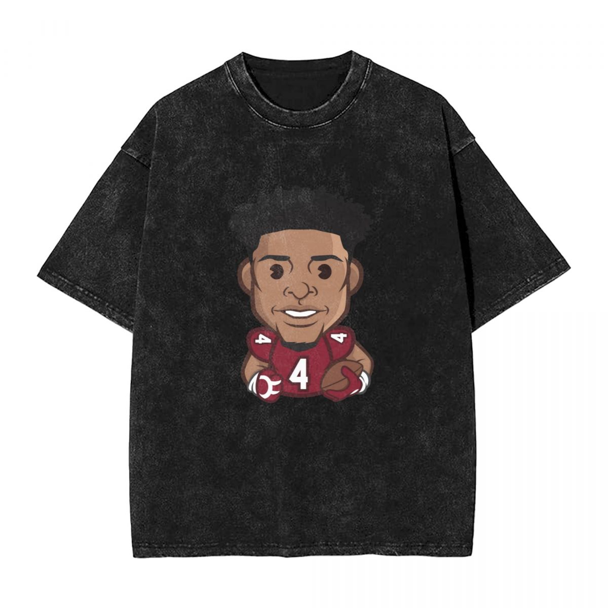 Arizona Cardinals Rondale Moore Emoji Vintage Oversized T-Shirt Men's