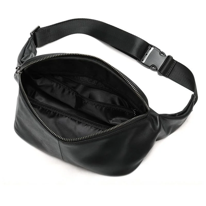 High Quality Chest Bag Multifunctional Retro Leather Waist Bag Crossbody Bag For Men