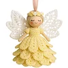 Angel Doll DIY Crochet Kit for Beginners Adults Birthday Gifts Easy Arts and Crafts Knitting Kit with Step-by-Step Tutorials
