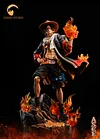 POP Scale Portgas D. Ace with Arabasta Cloak - ONE PIECE Resin Statue - HYENA Studio