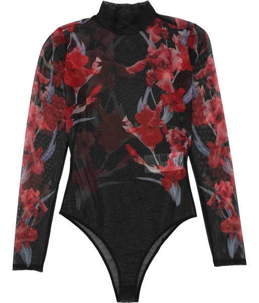 Guess Womens Iris Bodysuit Jumpsuit - BlackFridayBuys