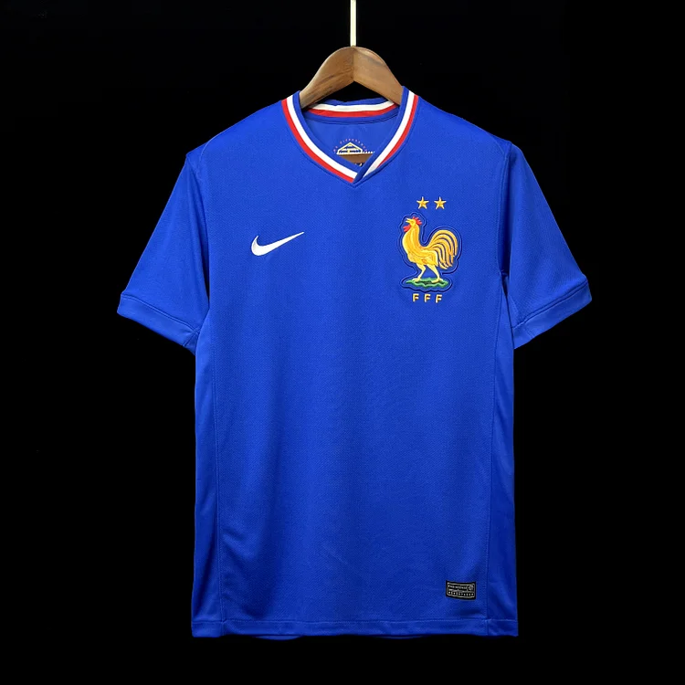 Frankreich Home Trikot UEFA EM 2024 - Blau
