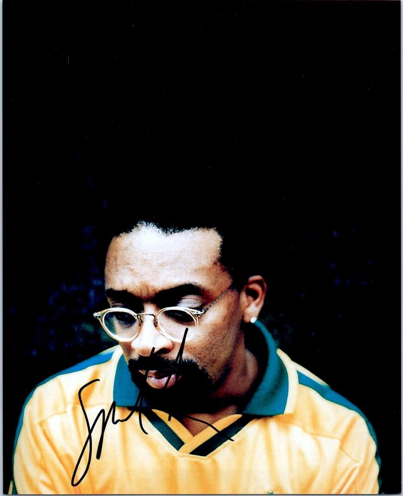 SPIKE LEE  Signed Autographed 'INSIDE MAN'  8X10 Photo Poster painting B