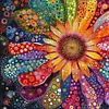 Diamond Painting-DIY Full Round Drill Flower(40*40CM)
