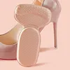 4Pcs Soft Cushion Heel Protector 2In1 T-Shape Heels Grips Pad Stop Slip & Blister Breathable Shoe Inserts & Insoles for Big & Loose Shoes Improved Shoe Fit
