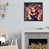 (US Only)5D DIY Full Round Drill Diamond Painting Girl Kit Home Decor Art Craft 50x50cm