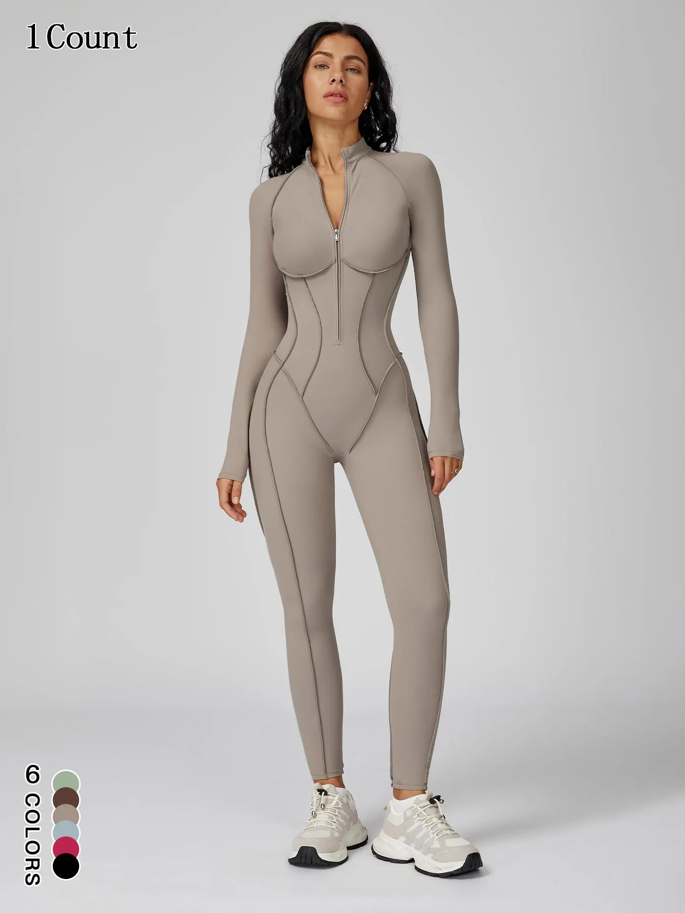 Viral Tiktok Trend Sleeveless Athletic Bodysuit, Bbuttery Soft Tummy Control Butt Lifting One Piece Stretchy Sports Jumpsuit, Casual Slim-Fitting Below the Knee Viral Tiktok Trend Sleeveless Athletic Bodysuit, Bbuttery Soft Tummy Control Butt Lifting One Piece Stretchy Sports Jumpsuit, Casual Slim-Fitting Below the Knee