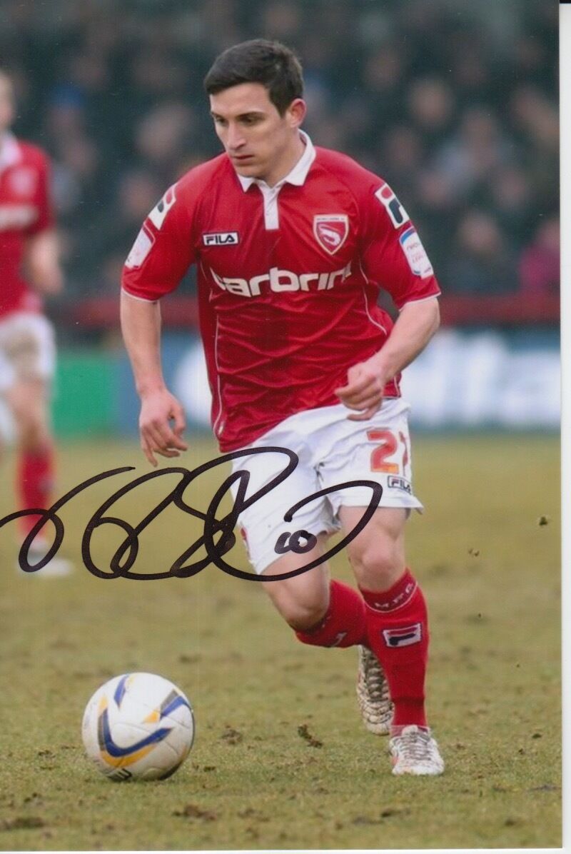 MORECAMBE HAND SIGNED JACK REDSHAW 6X4 Photo Poster painting.