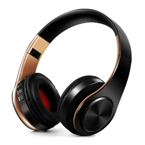 pornhint Pornhint HIFI Stereo Earphones Bluetooth Headphone Music Headset FM and Support SD Card with Mic for Mobile XiaoMi Iphone Sumsamg Tablet
