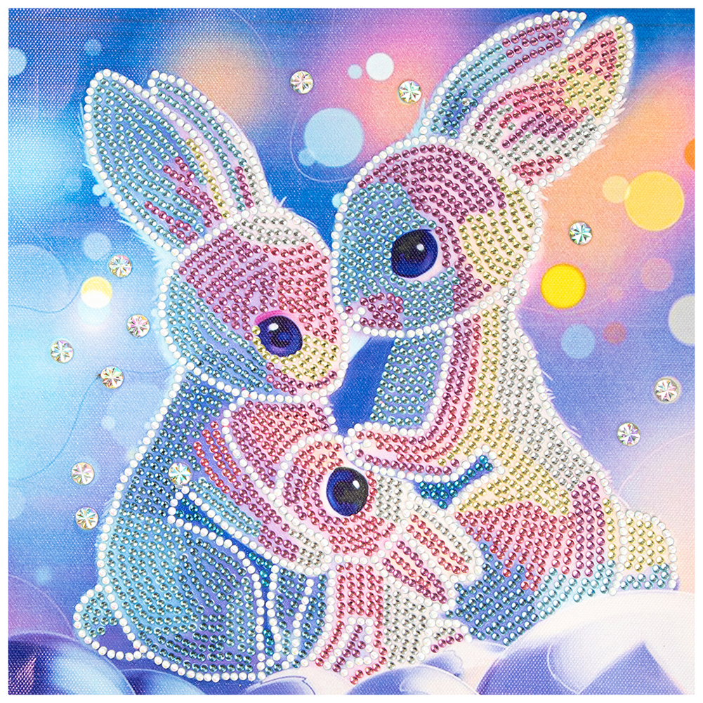 

Rabbit - Special Shaped Diamond Painting - 30*30CM, 501 Original