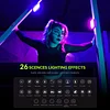 RB-V12 360&deg; Full Color RGB Magnetic LED Fill Light with App Control, 26 Lighting Scenes, USB Type-C PD/QC Fast Charging Port, Cyberpunk Mini Portrait Handheld Selfie Video Creative Lighting