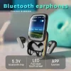 New Intelligent Full-Color Touch Screen Sliding Headset Touch HD Large Screen Bluetooth 5.4 Noise Reduction Super Long Battery Life HIFI Sound Quality Support Multiple Languages