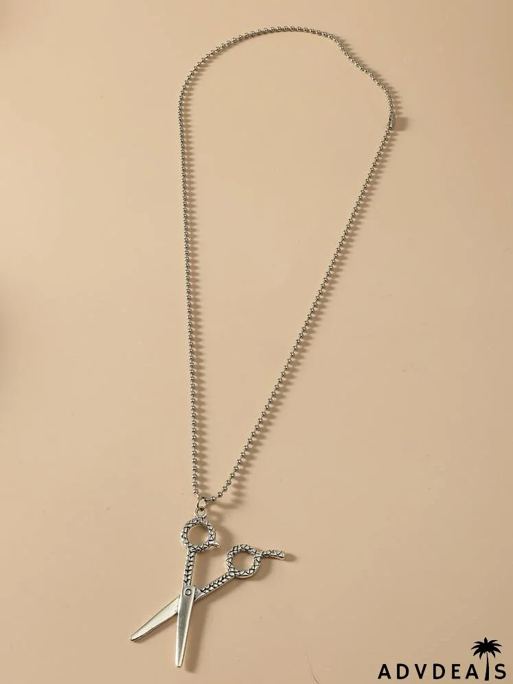 Scissors Pendant Necklace