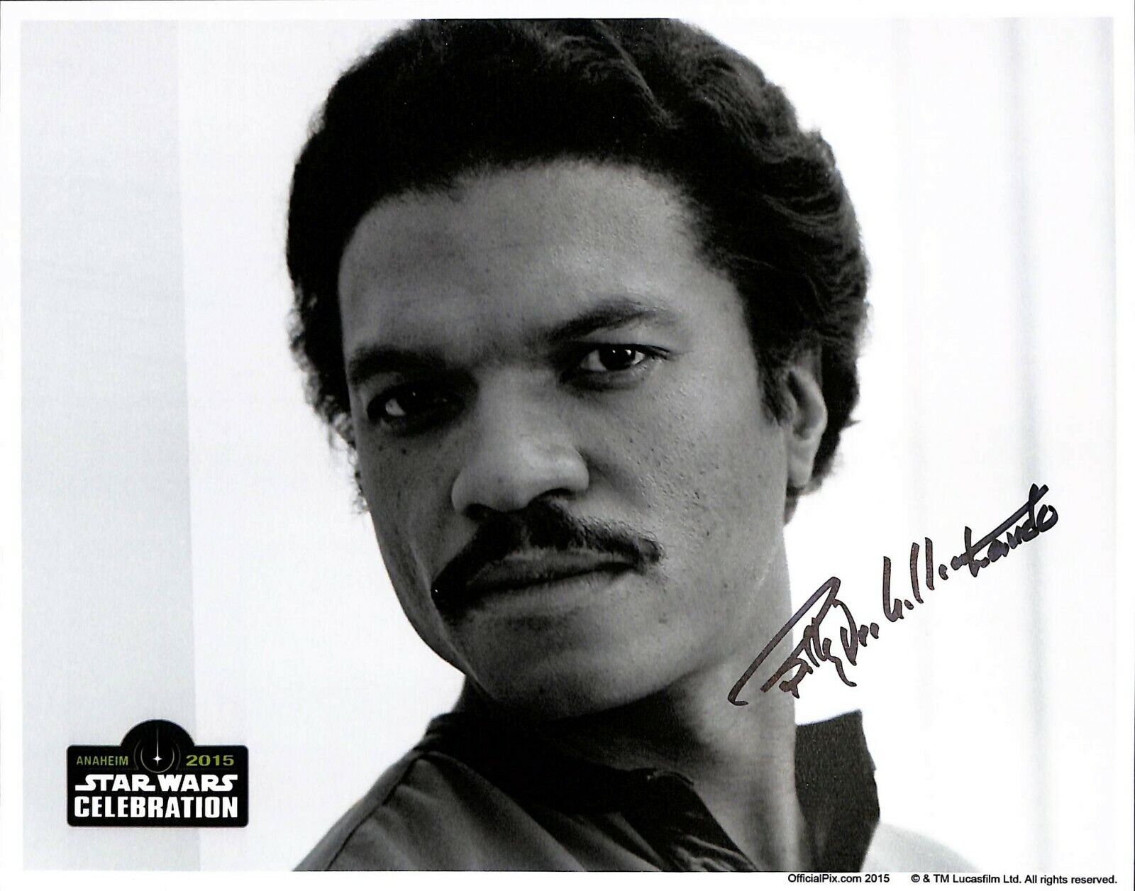 BILLY DEE WILLIAMS Signed STAR WARS Lando